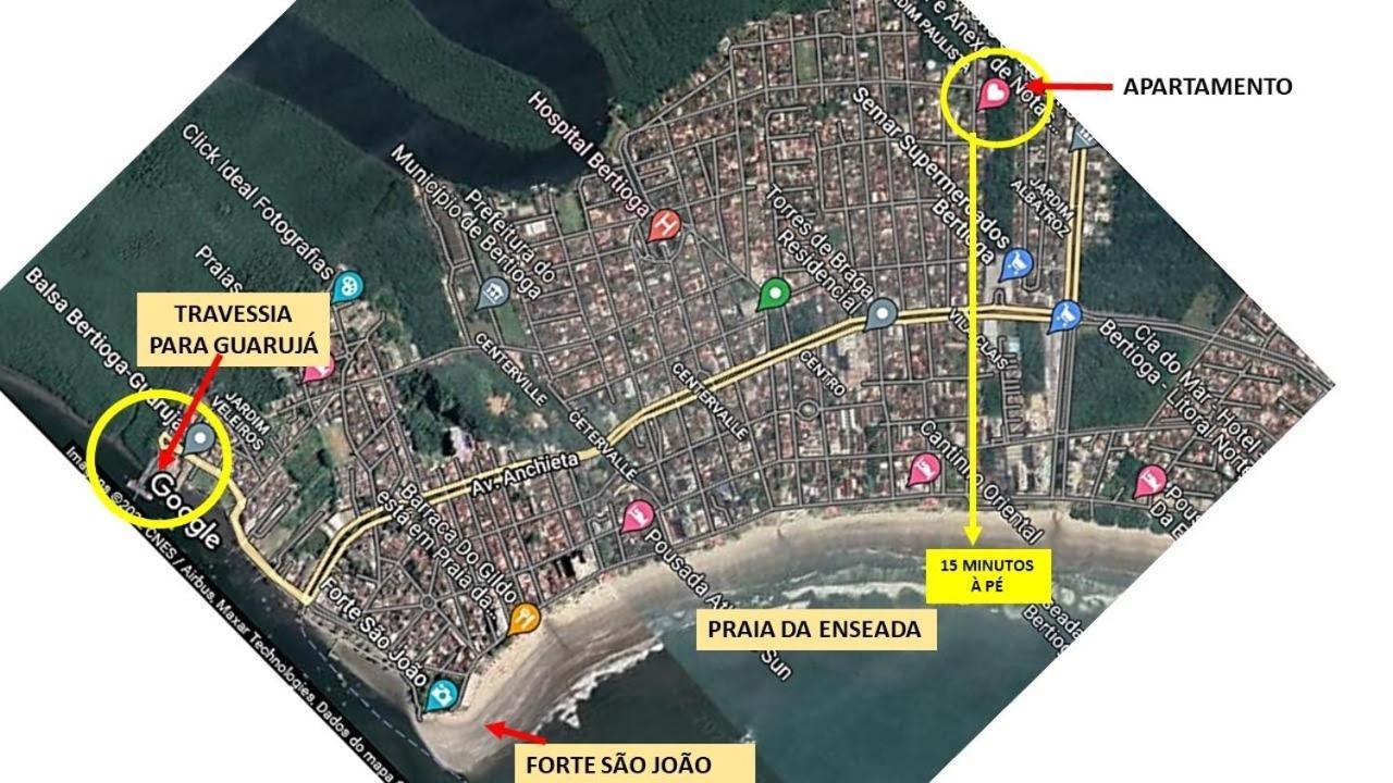 Apartamento No Centro De Bertioga Daire Dış mekan fotoğraf